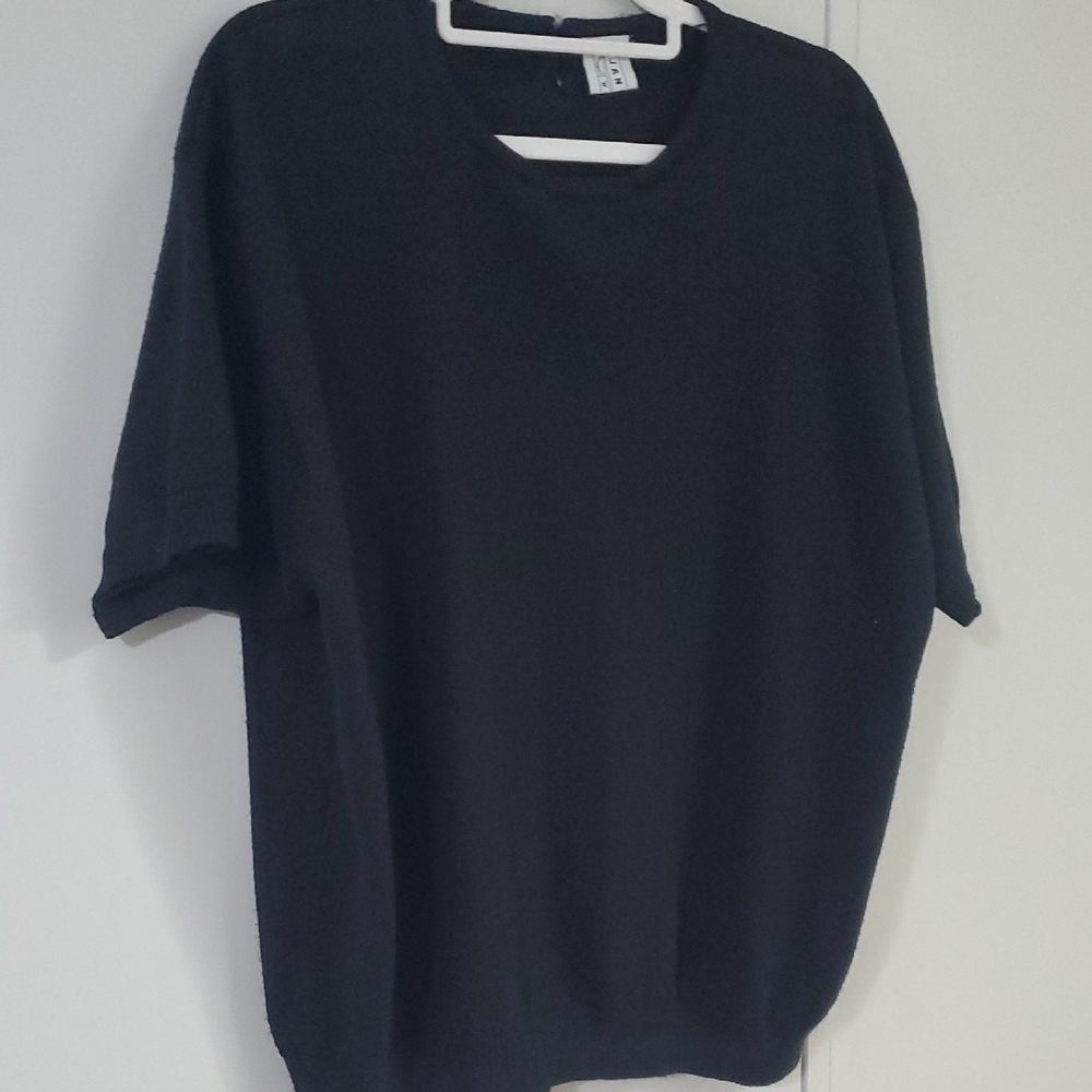 MATCHING PULLOVER WITH THE EMBROIDED CARTIGAN